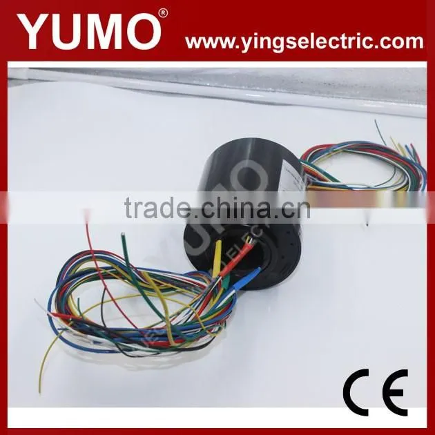 YUMO SRH038-8X-6S 20A/ring 12 rings electrical carbon brushes holder slip ring