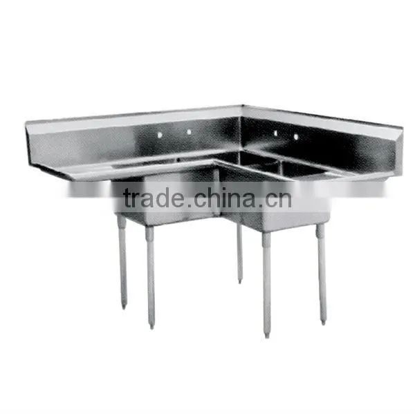 Stainless Steel Kitchen Corner Sink