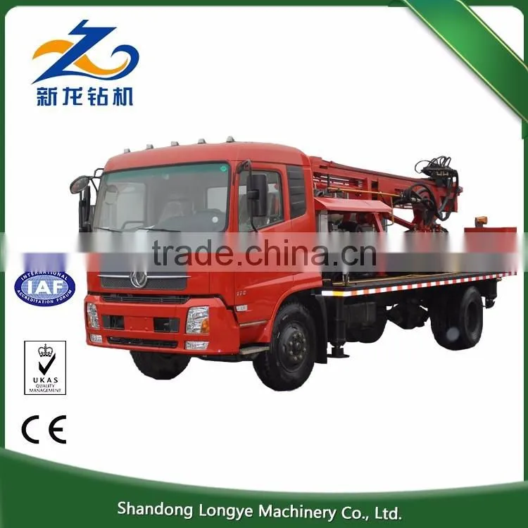 Low price 350M cheapest used truck mounted water well drilling rig SLY300 for sale