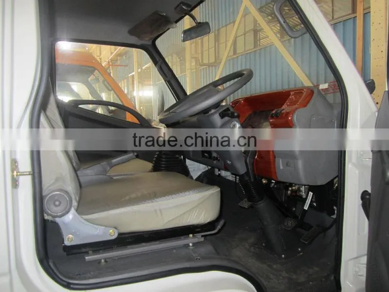 Diesel 3 Ton Flat Truck With Turbo Charger