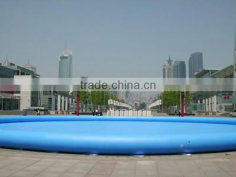 large folding PVC outdoor inflatable swimming pool