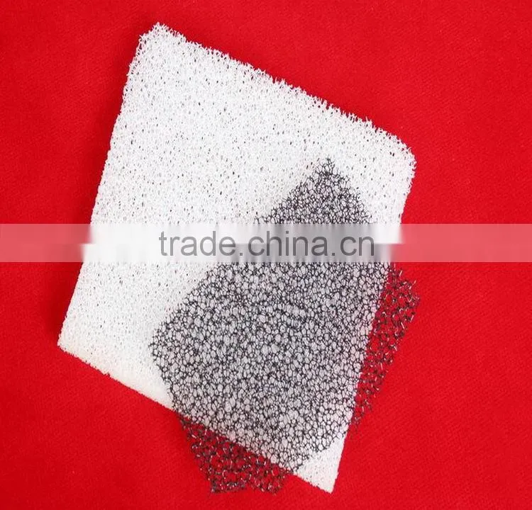 Top quality bottom price customized active carbon filter foam