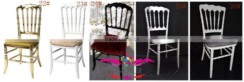 high back wedding hall chairs for bride and groom