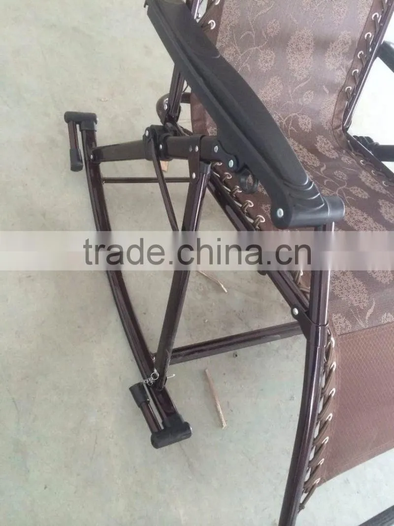 High back modern adjustable rattan chair for outdoor
