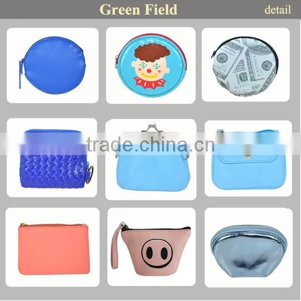 Natural cork fabric coin holder wholesale coin purse