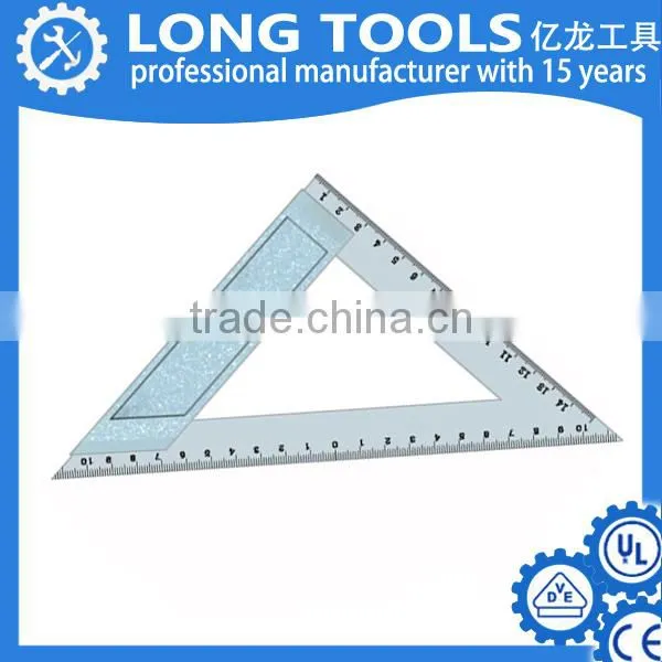 Measuring triangular metal right angle steel scale ruler
