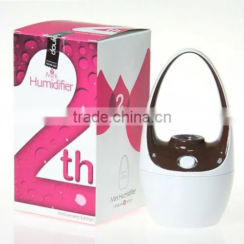 Supply creative fashion usb mini flower basket shape humidifier