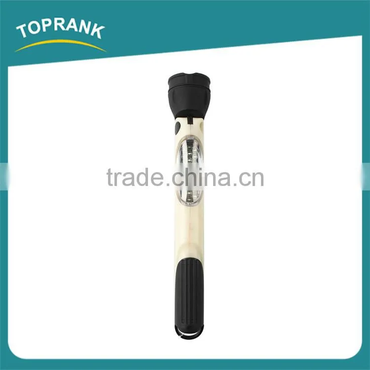 High quality emergency torch flashlight ABS moving head powerful led flashlight