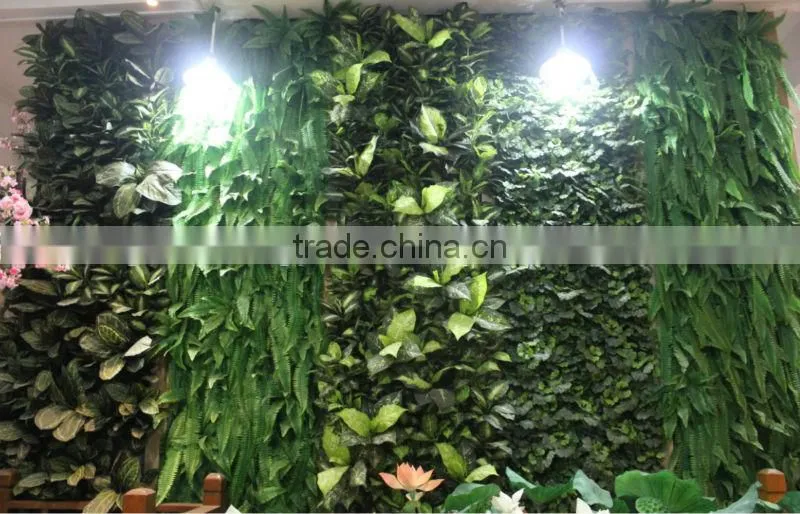 Made in China grass flower wall artificial plants wall for garden and interior decoration