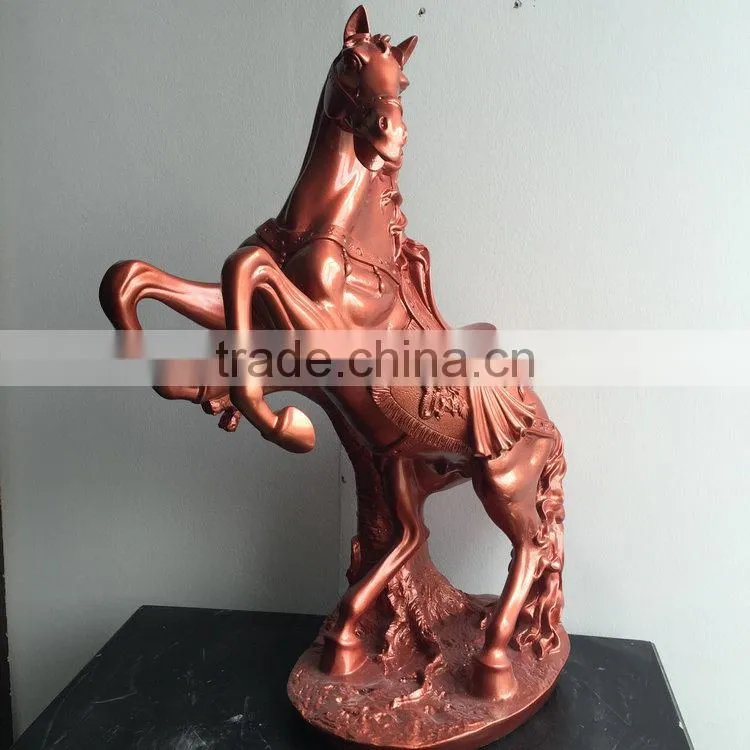 Resin fly horse sculpture mascot
