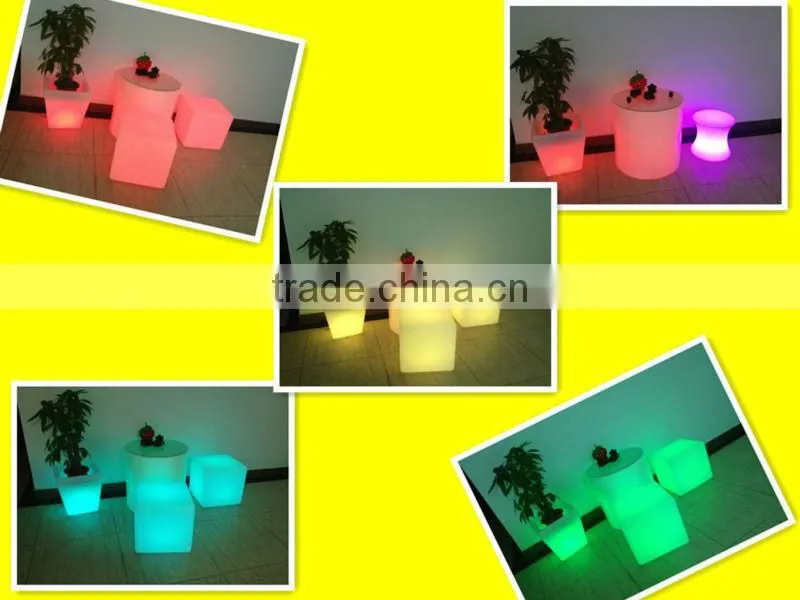 light up chair/lighted stool bar chair