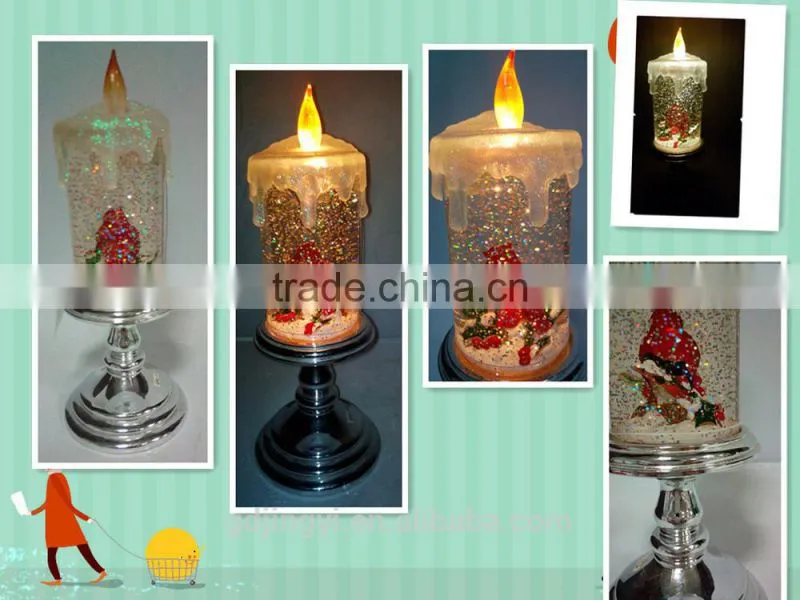 LED Light acrylic candle