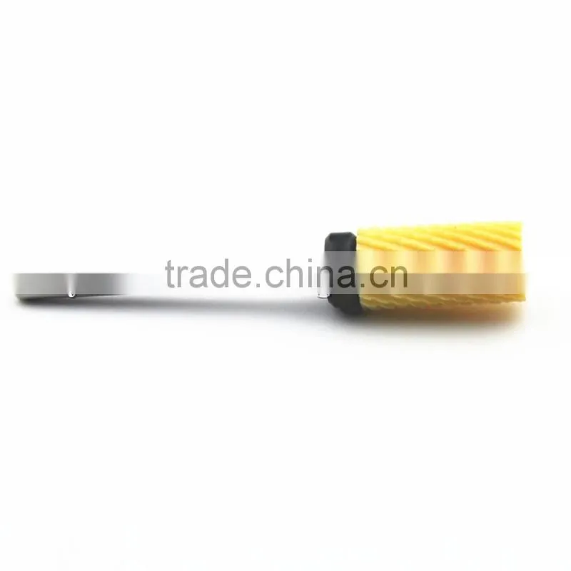 Shank Diameter 2.35mm Colored Ceramic Burr For Nail 1 Piece Huaxing large barrel