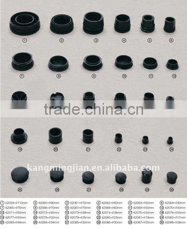 plastic cap/plug/cover /base in furniture