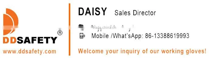 DDSAFETY With 5Years Experience Blue Pvc Glove Professional Manufacturer
