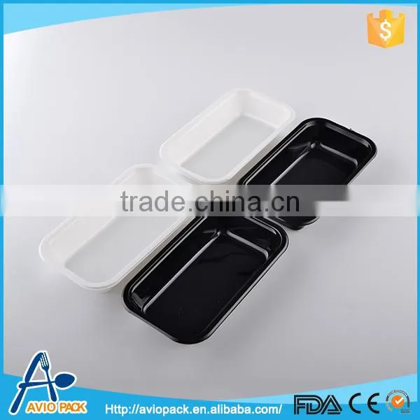 Eco friendly microwaveable plastic CPET plain lunch box