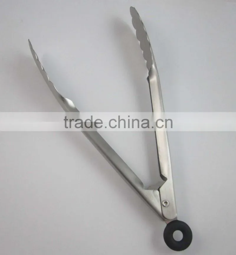 Good Quality Stainless Steel Food Tong With Lock