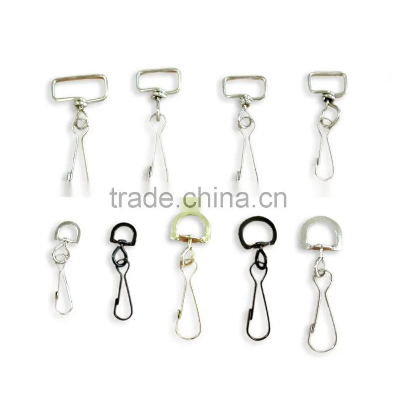 ID badge holder with metal clip, name tag holder, ID card holder with clip