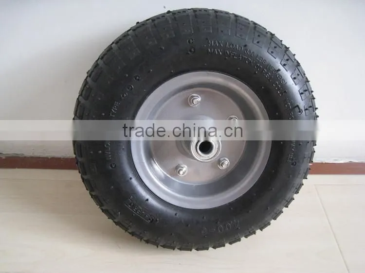 sack truck 13 inch 4.0-6 pneumatic rubber wheel