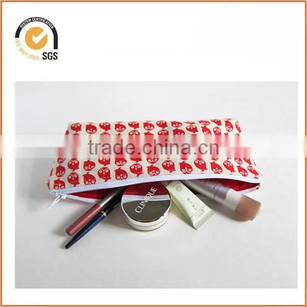 canvas cosmetic bag protective bag and hot sales made in china