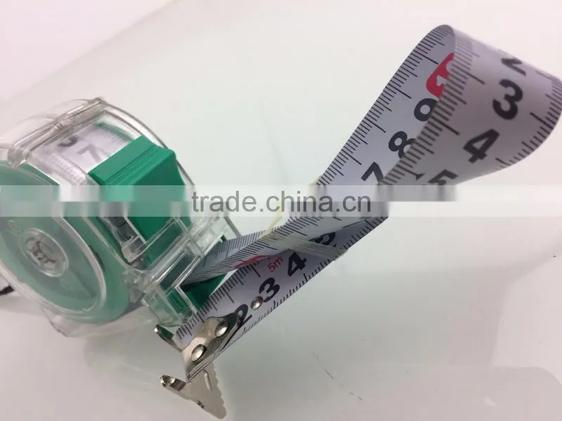 New design 5m/7.5m/10m double sides printed carbon steel measuring tape