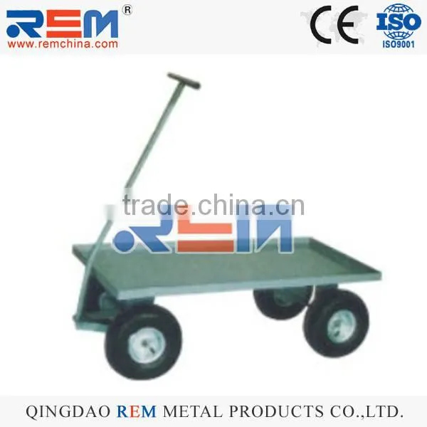 TOOL CART TC1820 METAL CART PLATFORM LOGISTIC TOOL CART FOUR 10"X3.5" PNEUMATIC WHEEL