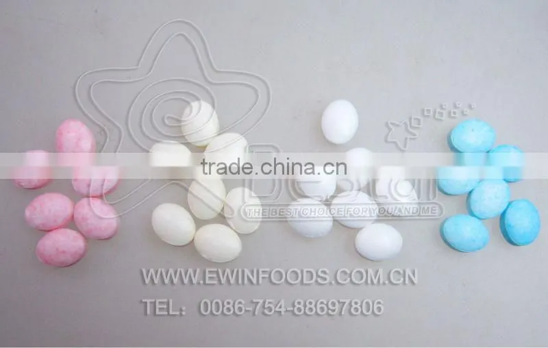 Four flavours sugar free chewing candy