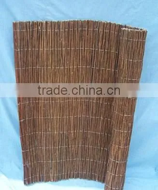 willow fence for gardening