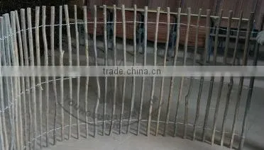 willow natural fence, gardening screening