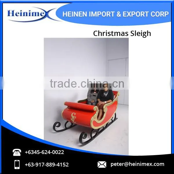 Beautiful Designed Christmas Sleigh/ Christmas Decorations