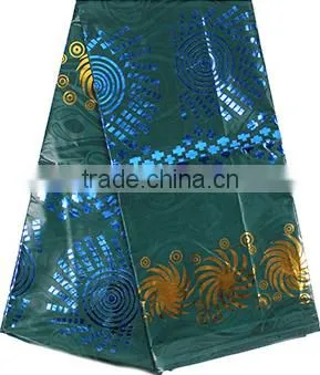 2017 Hot Selling 100% Cotton Fabric Textile Bazin Riche Fabric For Dress