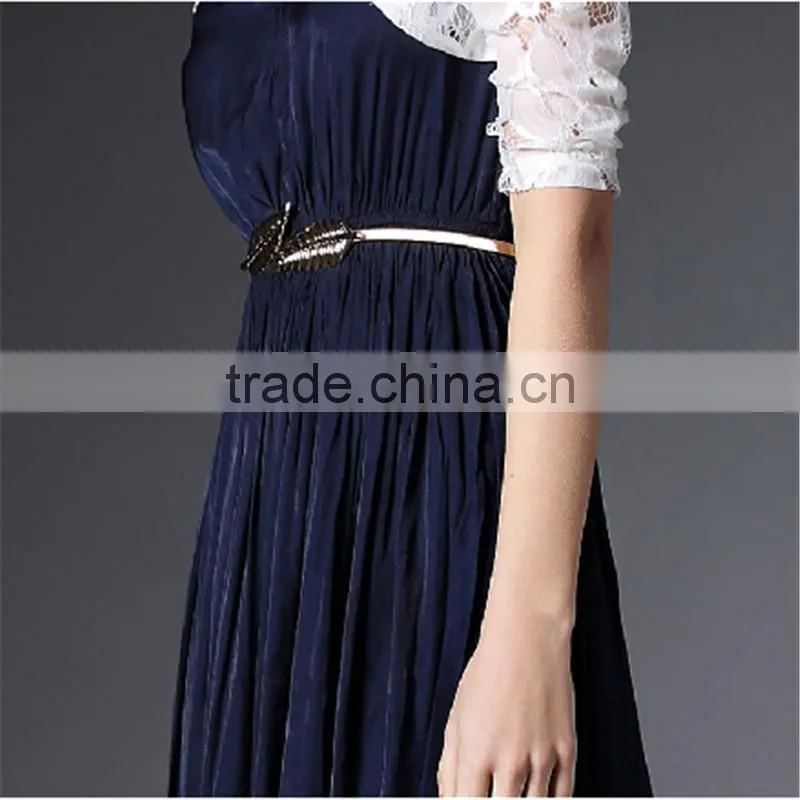 Flower Girl Dress Sewing Patterns Custom Garment Formal Dress For Women With Long Silk Skirt