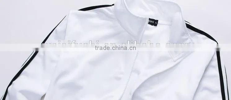 oem designer your own mens sports set/cheap quality athletic track suit