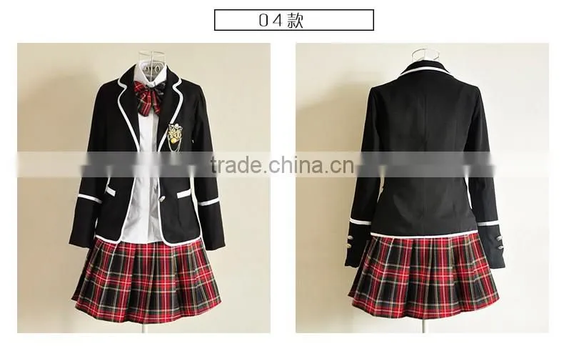 Juqian Wholesale China sexy korean school uniforms high school girl's winter school wear