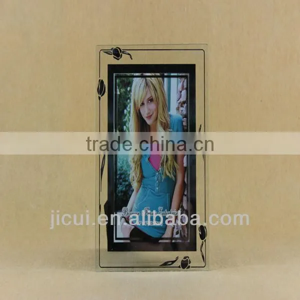 design glass photo frames