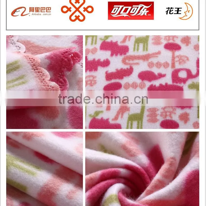 100%polyester polar fleece bedding sets fleece blanket