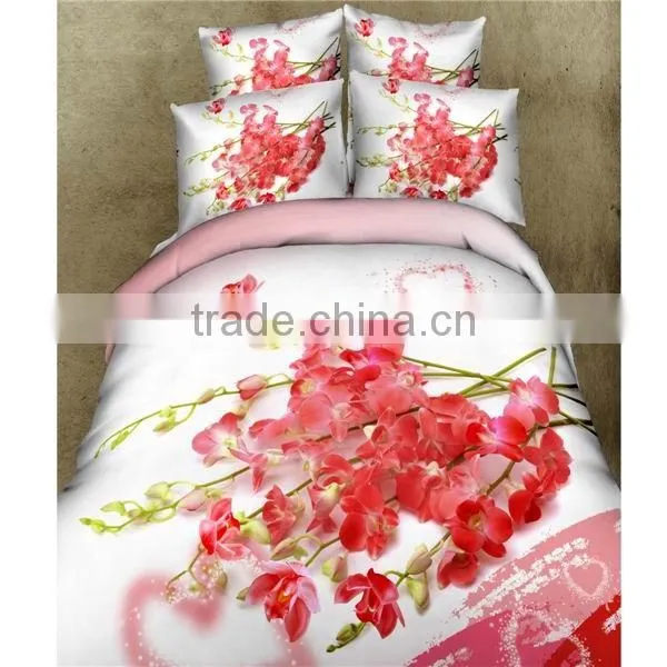 2016 modern wholesale beds microfiber comforter set,4pcs wholesale comforter sets bedding