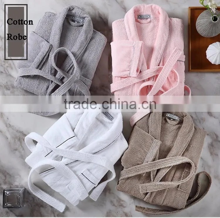 Towel robe bath men gray winter