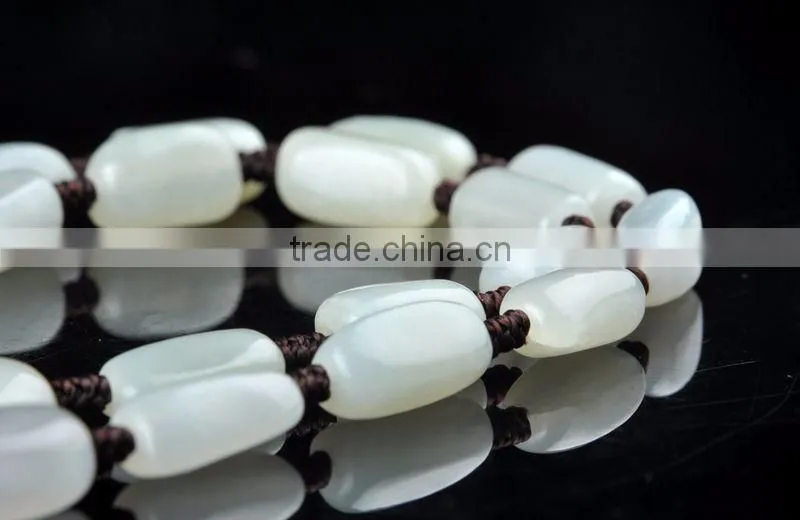 jewels jade Hetian jade stone necklace The original stone necklace pendant accesories handmade pendant jade stone