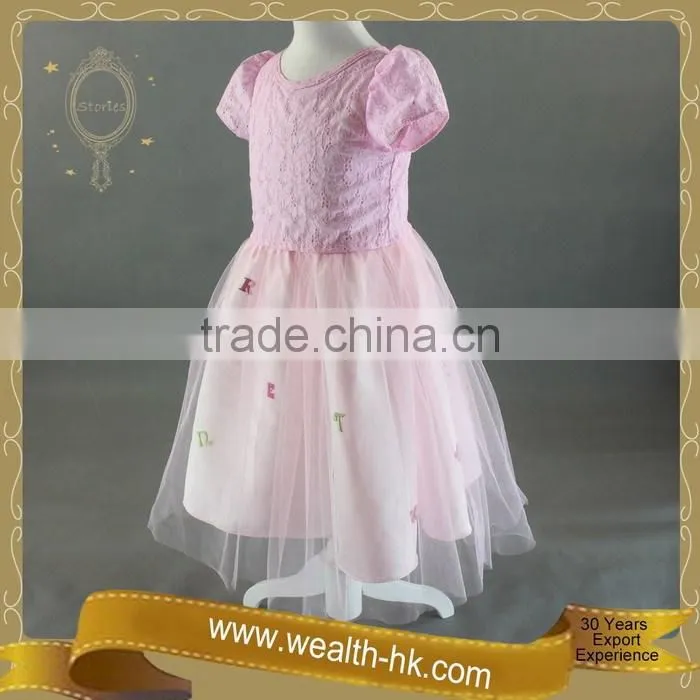 Lovely Summer Girls Flower Princess Party Dresses