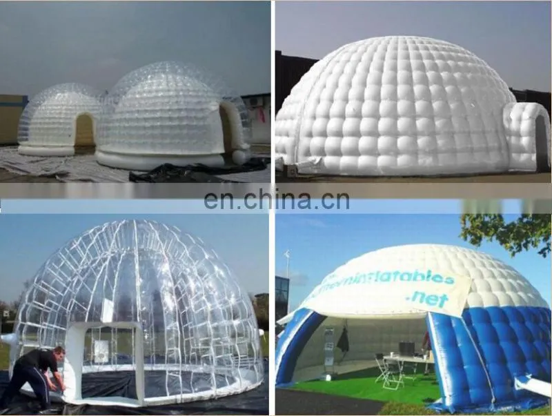 2014 fashion inflatable tent inflatable christmas igloo