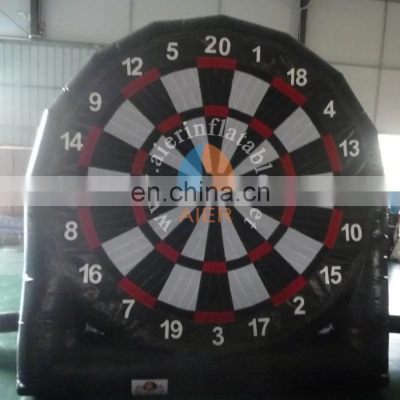 Excellent quality inflatable sport games /adult football dart game / 2 sides football dart inflatable
