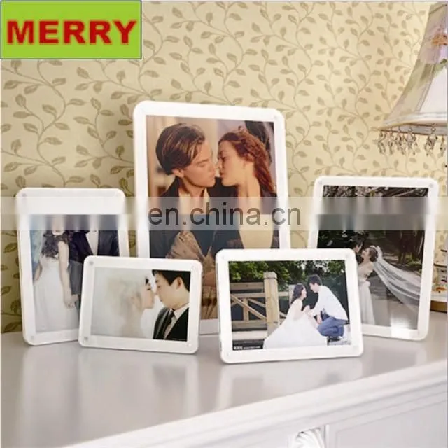 Guangzhou factory supply love wedding acrylic picture frame