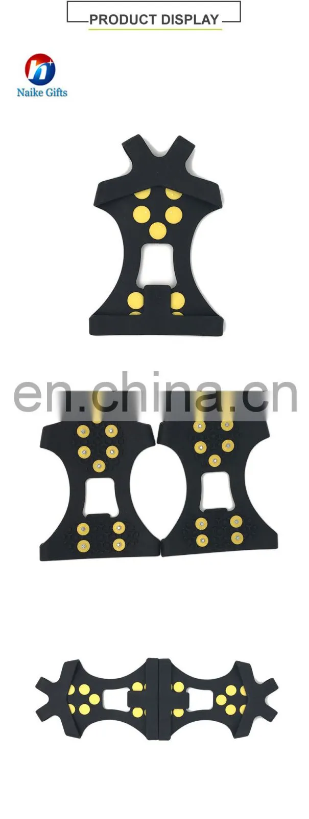 Ice Grips Anti Slip Silicone Snow Crampons for climbing