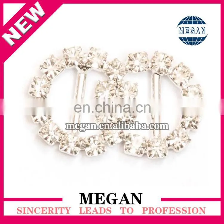 shining rhinestone buckle for wedding invitation card