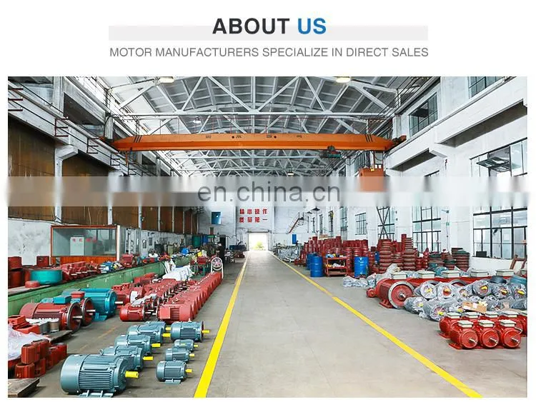 Hot selling 11kw 2930 rpm YE2 160M1-2 three phase electric ac water pump motor of China Supplier