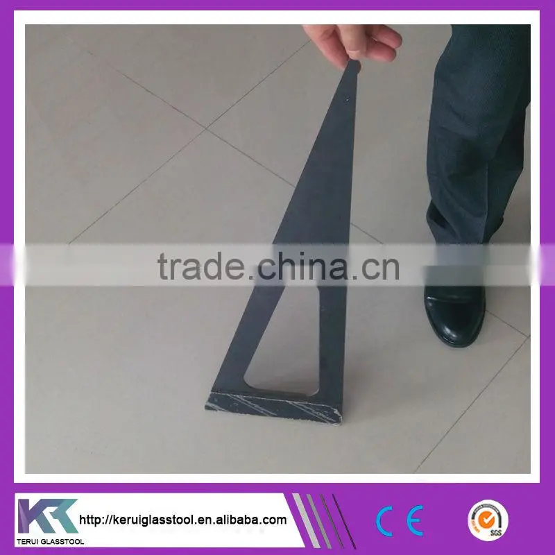 black triangular wooden ruler promotional ruler all sizes can be customized (V119)