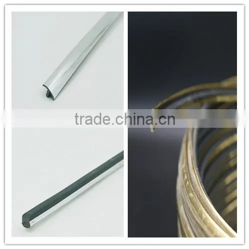 2015 great qulity/hot sell U style car door edge trim