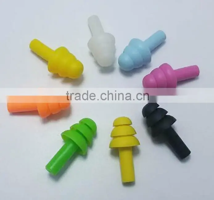 Ear plug, Sound insulation and noise reduction ear plug/Waterproof silicone earplugs