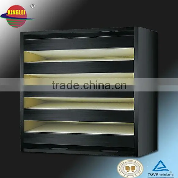 "W" type and efficient air filter